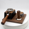 Trois trous 51/53/58MM bois café expresso inviolable support Barista café inviolable support maison café accessoires