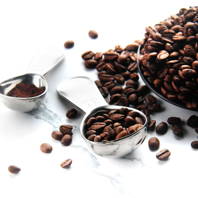 Ensemble d'accessoires de cuisine en acier inoxydable de haute qualité, cuillères à mesurer à café