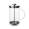 I-TOP GFP01 Théière à piston en verre à double paroi, cafetière à piston avec logo personnalisé