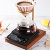 Balance à café numérique avec minuterie CestMall 3kg/0.1g haute LED écran caché USB Rechargeable plaque métallique balance de cuisine