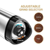 Acier inoxydable Réglable Céramique Goutte À Goutte Espresso Presse Française Mouture De Café À La Main