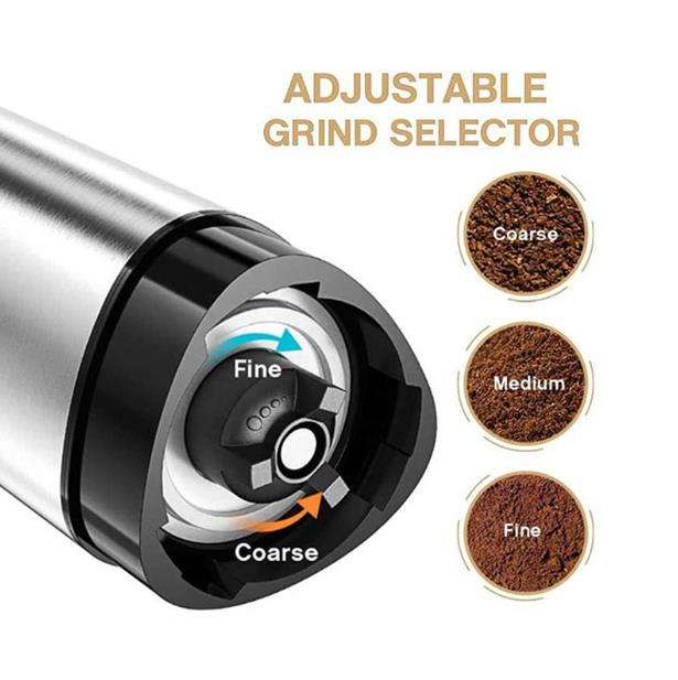 Acier inoxydable Réglable Céramique Goutte À Goutte Espresso Presse Française Mouture De Café À La Main