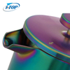 Rainbowl Peinture French Press Passe au lave-vaisselle Double paroi en acier inoxydable Coffee French Press