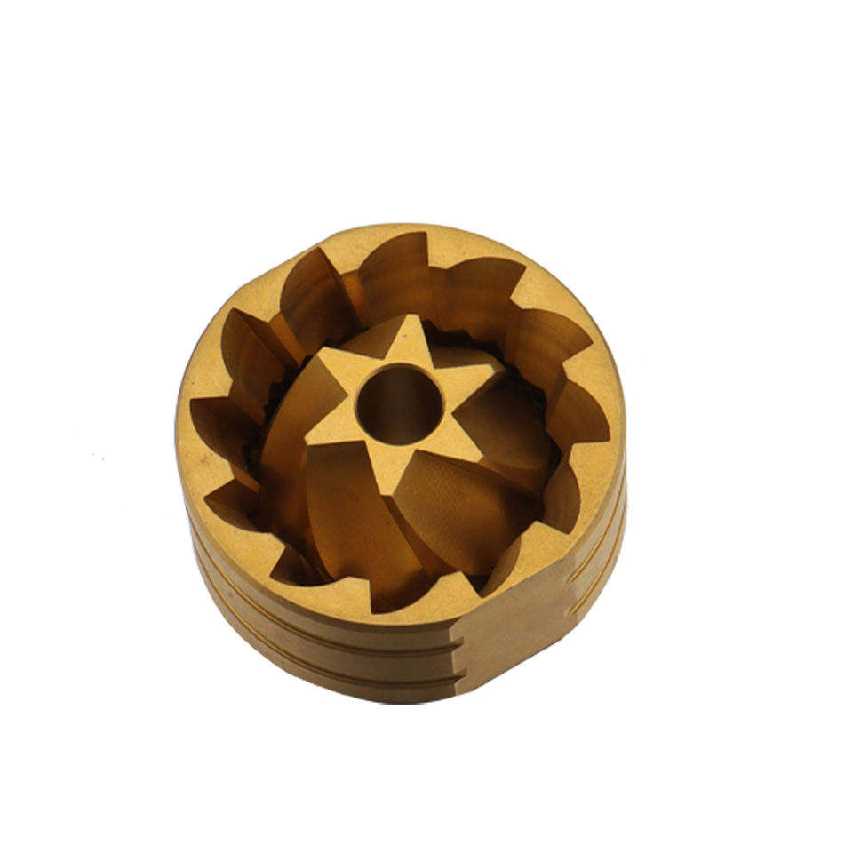 Haute qualité en acier inoxydable SUS420 48mm ménage expresso électrique moulin à café grain de café broyage conique bavure titane