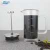 I-TOP GFP02 Meilleure vente Presse française en plastique en verre borosilicate 350ML 3.3