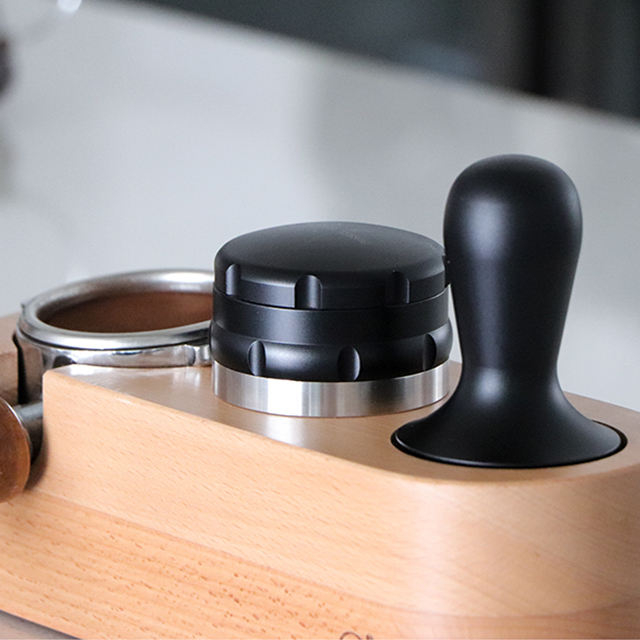 Tamper à café de 58 mm Station de bourrage à pression calibrée Tamper à café Meilleur tamper à café