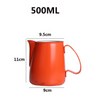 Pichet à lait Barista 600 ml en acier inoxydable pot à lait moussant tasse métal café expresso pichet à lait à la vapeur