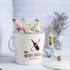 Amazon offre spéciale refroidisseur de boisson de fête à Double paroi en acier inoxydable seau à glace à champagne isolé avec poignée