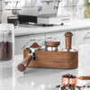 3 trous en bois filtre à café inviolable support en bois machine à expresso accessoires inviolable tapis support inviolable station pour café maison hôtel restaurant bar