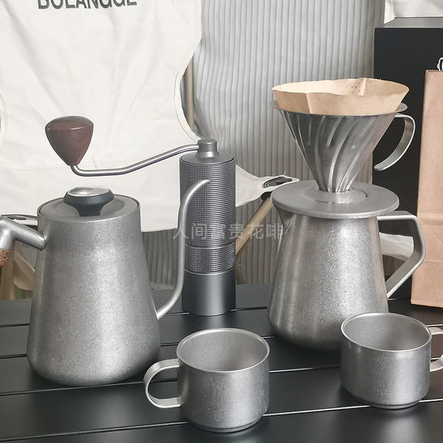 V60 service à café en céramique fraise moulin à café goutteur filtre bouilloire sac de voyage Kit cadeau Barista outils expresso café coffret cadeau