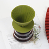 Porte-filtre à cône pliable réutilisable Goutte à goutte à froid Pliable Verser sur le goutteur à café en silicone