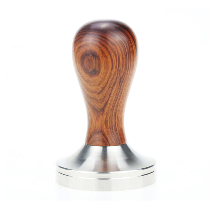 Presse à café en bois Espresso Coffee Powder Press Tamper