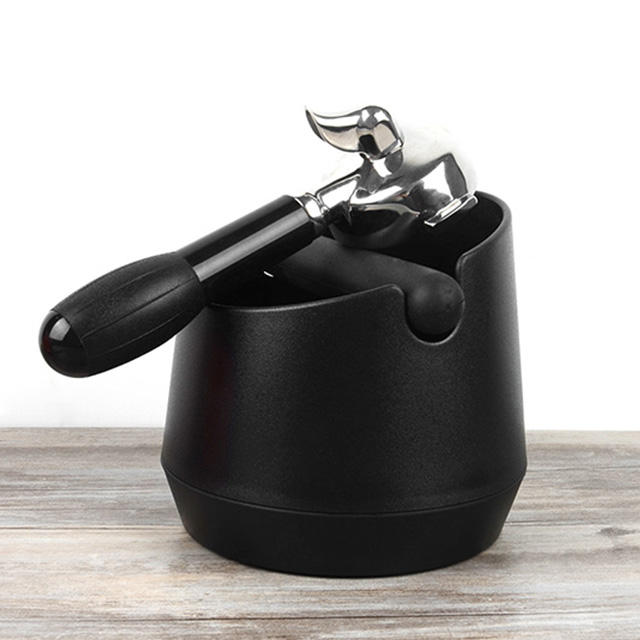 Boîte de frappe de café d'accessoires de café moulu d'espresso coloré en plastique d'ABS