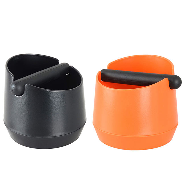 Boîte de frappe de café d'accessoires de café moulu d'espresso coloré en plastique d'ABS