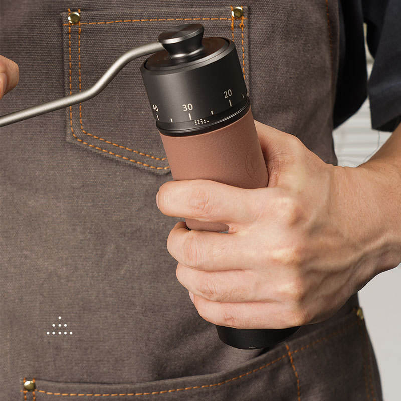 Fabricant français de filtre-presse Chemex Noyau en acier inoxydable 420 Moulin à café manuel