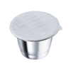 Capsules de café Nespresso à dosettes vides rechargeables avec couvercle auto-adhésif