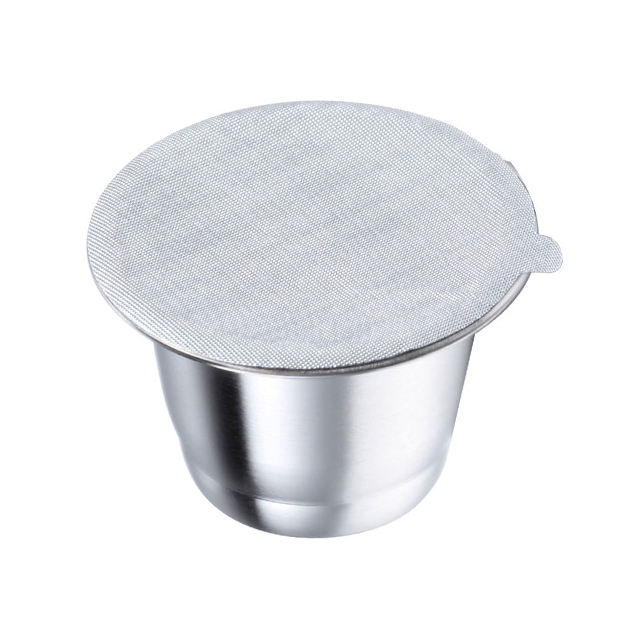 Capsules de café Nespresso à dosettes vides rechargeables avec couvercle auto-adhésif