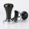 Presse à café en poudre pour expresso calibrée en acier inoxydable 304 58 mm avec base plate