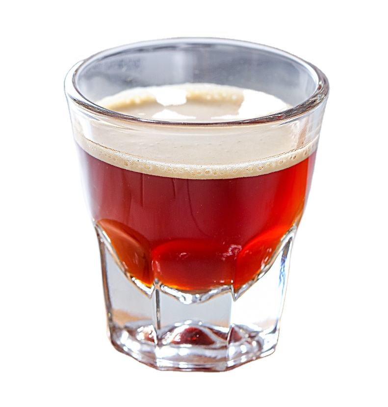 Verre à liqueur Logo personnalisé Verres à liqueur Tequila de haute qualité 30ml / 1oz Bullet Shot Glass Pour Bar et café barista outils