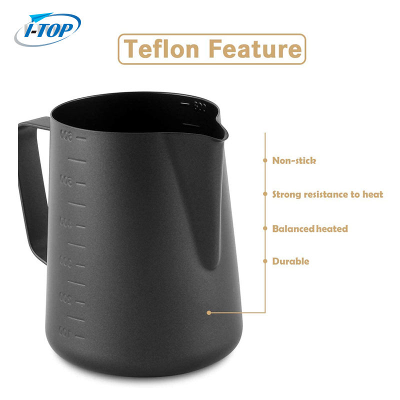 304 acier inoxydable Latte Art crémier tasse le meilleur mousseur à lait pichet vapeur tasse pot à lait