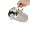 Pot de percolateur de café de Camping en acier inoxydable 304 pour la fabrication de café en plein air