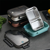 Offre spéciale lave-vaisselle boîtes à lunch écologiques en acier inoxydable alimentaire Snack conteneur bento boîtes à lunch avec 5 compartiments