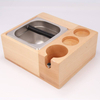 Espresso Knock Box, Boîte 4 en 1 Compatible avec les Accessoires Espresso de 58 mm, avec Boîte à Frapper Amovible en Acier Inoxydable de 1,5 L,