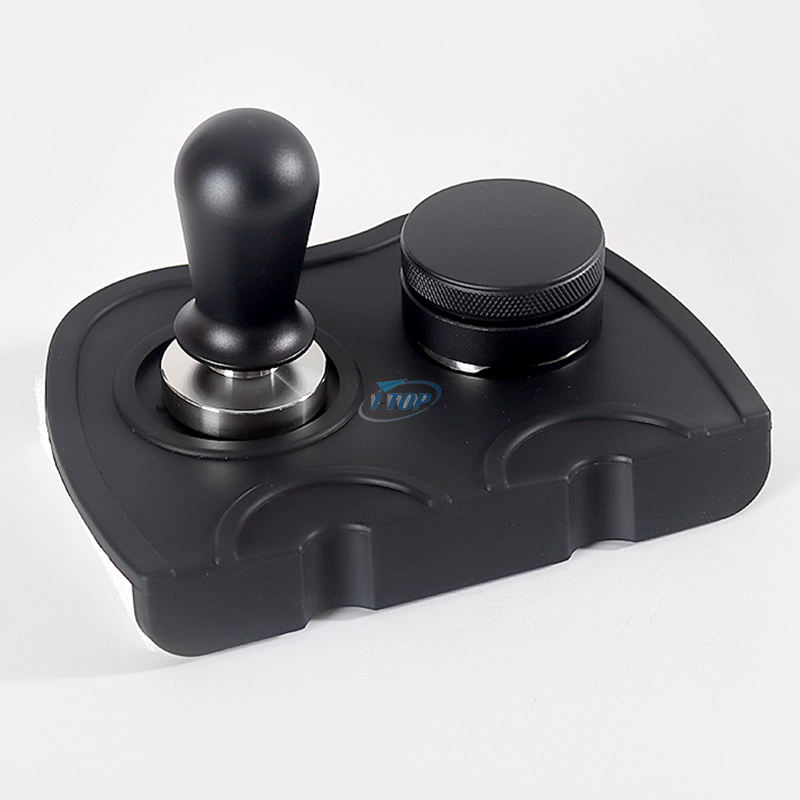 Espresso Coffee barista Aiguilles d'agitation tamper café Espresso Distribution diamond-cut Jeu de poignées
