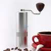 Moulin à café manuel grossier réglable en acier inoxydable à double roulement
