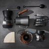V60 extérieur moderne manuel goutte à goutte sac de voyage boîte cadeau emballage broyeur pot bouilloire verser sur cafetière ensemble