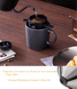 Filtre à café innovant en acier inoxydable 304 Verser sur le goutteur de café