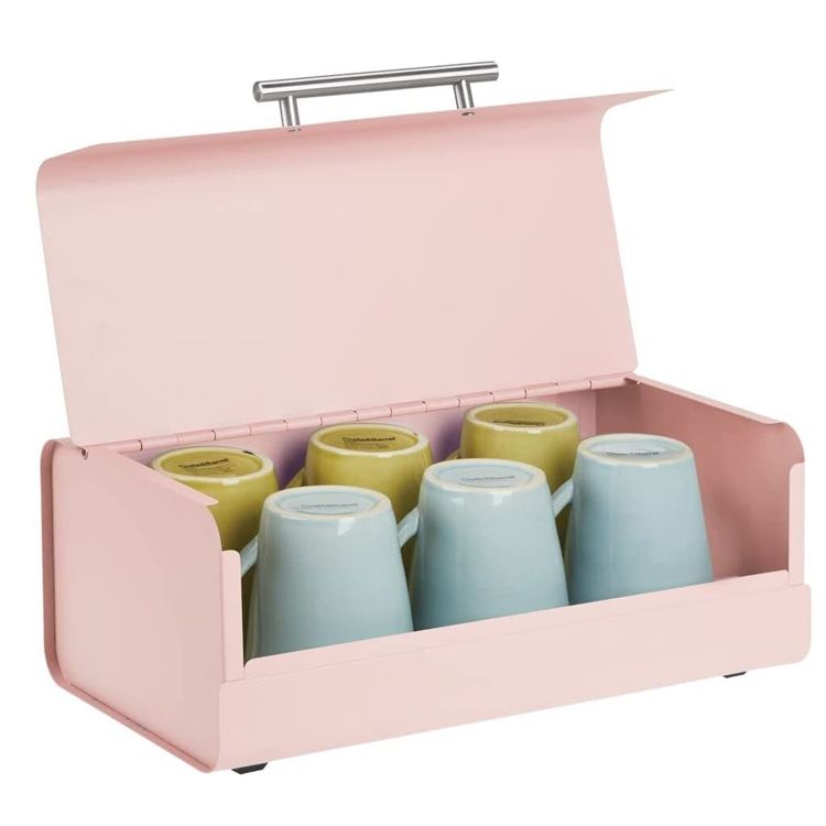 Poubelle de stockage de pain moderne multifonctionnelle avec couvercle, conteneur de stockage de nourriture en plein air pour la maison et le Restaurant de cuisine