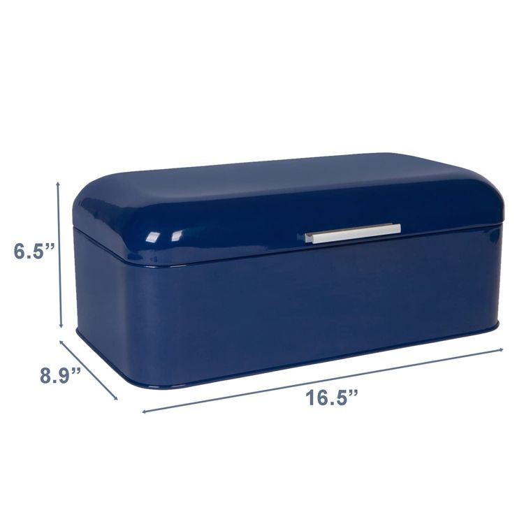 Boîte de rangement en acier inoxydable pour pain, conteneur de stockage de grande capacité le plus vendu, bac à pain pour aliments