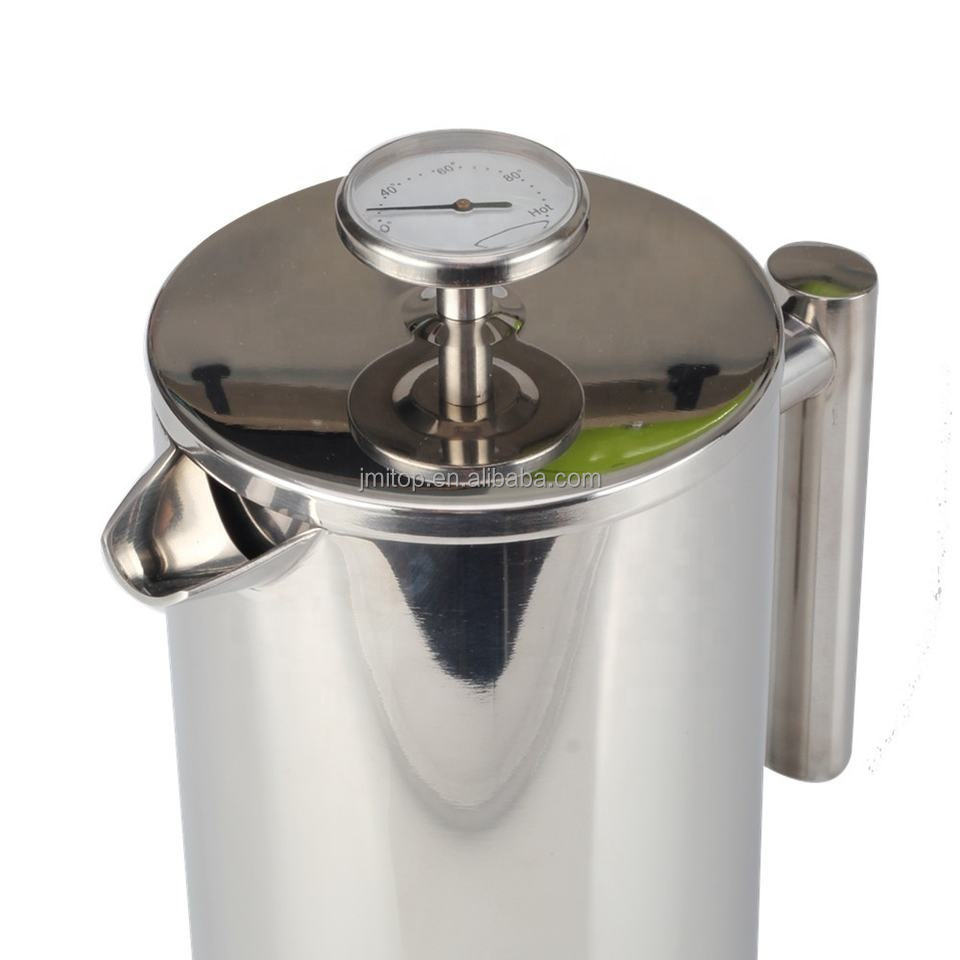 Vente chaude Café Presse Française Tasse En Acier Inoxydable Presse Française Cafetière