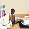 Outil expresso Outil de distribution de café Manche et base en bois naturel Agitateur expresso professionnel