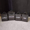 Nouvelle arrivée boîte à pain moderne avec boîte à thé café ensemble comptoir de cuisine à domicile pour servir le pain