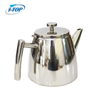 Théière à double paroi en acier inoxydable de 1,2 L garde le thé chaud pendant longtemps avec infuseur à thé.