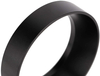 Entonnoir de dosage de café en aluminium, entonnoir à anneau de dosage de poudre de café avec argent de remplacement magnétique pour la maison de bureau (51-58 mm))