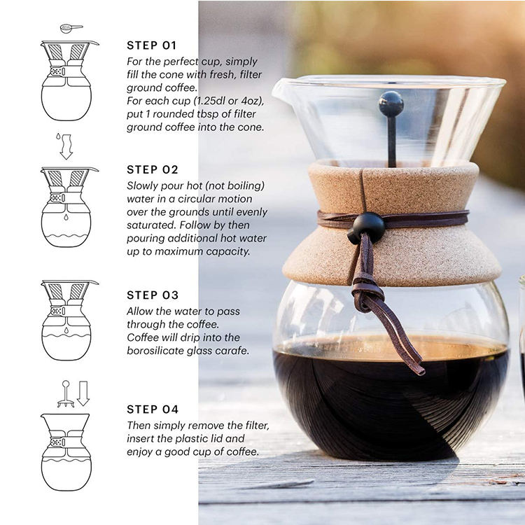 Vente chaude Arabe Pot De Café En Verre Borosilicate Et Thé Pot De Café Pot De Café