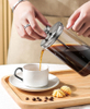 Produit Amazon cafetière à double paroi isolée en acier inoxydable cafetière à piston
