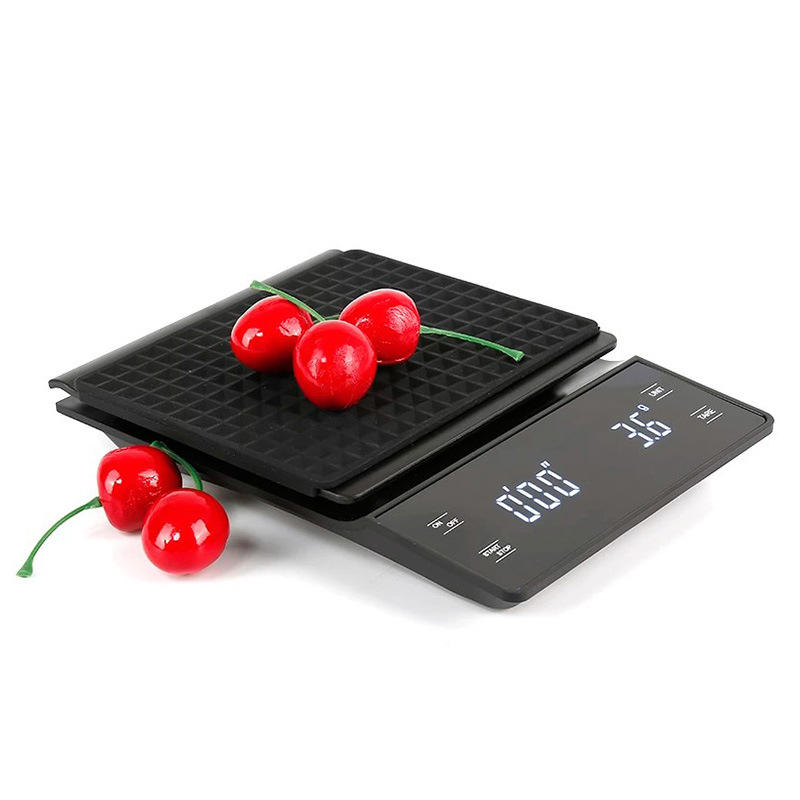 Ecocoffee Vendre comme des gâteaux chauds Balance de poche numérique Mode automatique Minuterie de café Balance électronique avec cuisine de temps