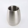 Seau à glace isolé à double paroi de 3 litres pour bar à cocktails Seaux à glace pour les fêtes Seau à glace en acier inoxydable extérieur et intérieur