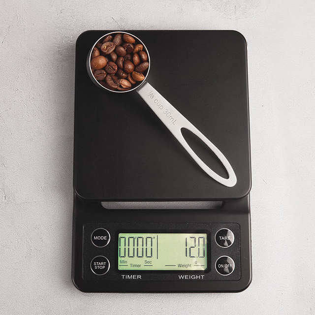 Offre spéciale outils de cuisine de haute qualité en acier inoxydable cuillères à mesurer et tasses 30 grammes