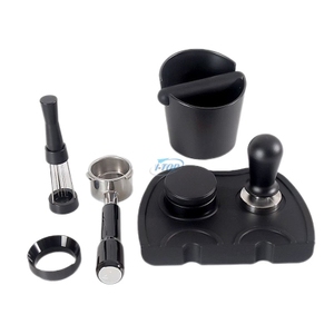 Espresso Coffee barista Aiguilles d'agitation tamper café Espresso Distribution diamond-cut Jeu de poignées
