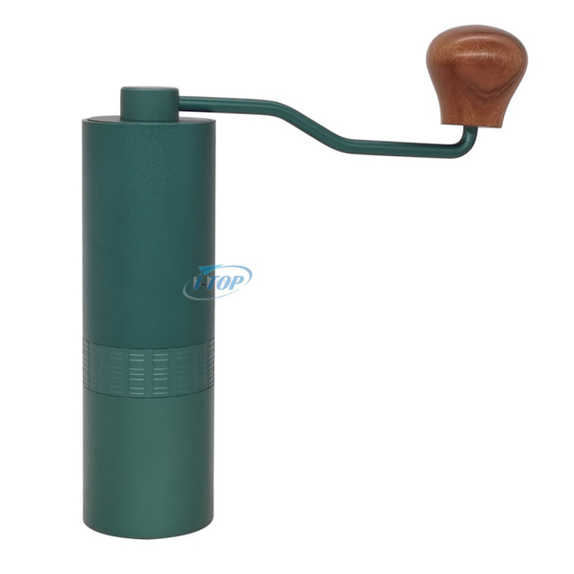 Moulin à café portable en acier inoxydable avec réglage réglable