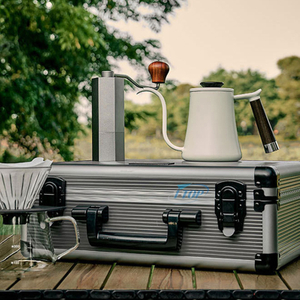 V60 Arabic Verser sur le kit de bouilloire Barista Tools Sac de camping à café Ensembles de café et de thé Goutteur de café