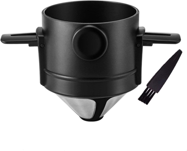 Filtre à café innovant en acier inoxydable 304 Verser sur le goutteur de café