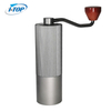 Moulin à café manuel bavure réglable en acier inoxydable Portable main Mini moulin à grains de café manche en bois