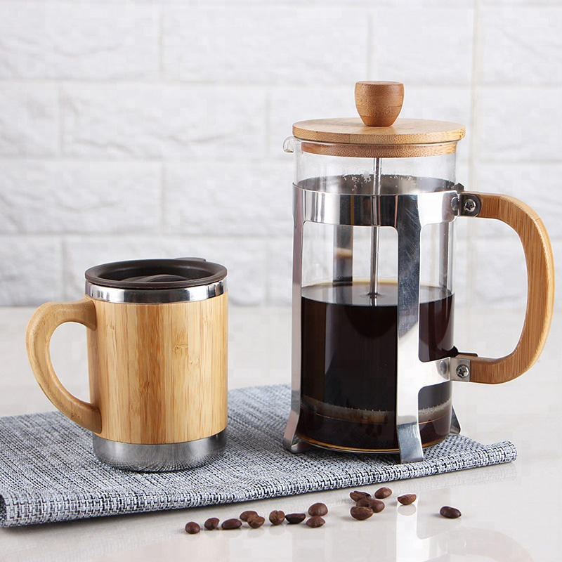Vente directe d'usine cafetière en verre borosilicaté épaissi résistant à la chaleur de haute qualité