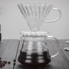 Cafetière Main Goutte À Goutte En Verre Serveur De Café Bouilloire À Thé